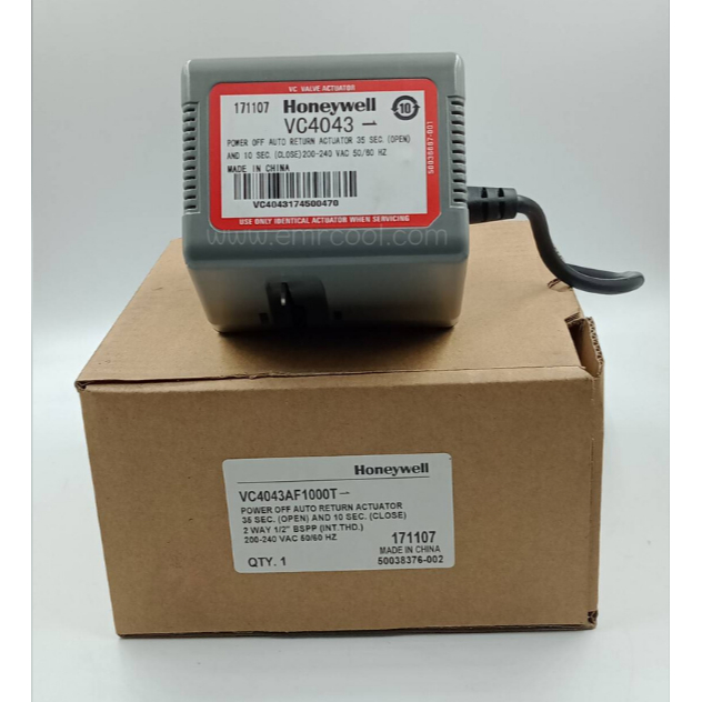 HONEYWELL 2 WAY VALVE VC4043AF1000T เกลียว 1/2