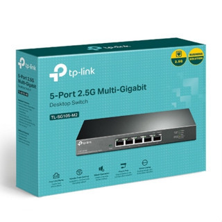 TP-LINK TL-SG105-M2 MANAGED 10G/25G PORTS SWITCH  สวิตซ์ PoE