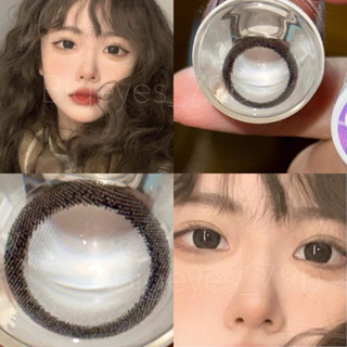 ✨ Gray ขนาดตาโต (Bigeyes) ☀️กรองแสง uv เลนส์แท้จดทะเบียนถูกต้อง ผ่านอย.ไทย บิ๊กอายสีเทา✔️