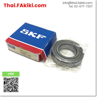 พร้อมส่ง,(A)Unused, 6006-2Z BEARING ,ตลับลูกปืน สเปค 64x20x64 ,SKF (66-006-058)