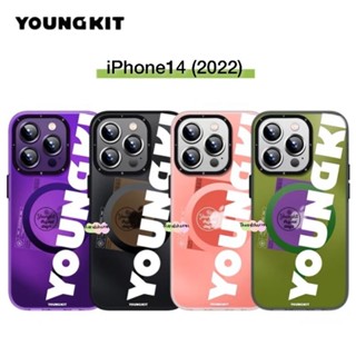 YOUNGKIT COLORFUL ANTI-DROP เคสแม่เหล็กกันกระแทก iPhone 14 Series