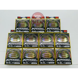 สาย PE YGK X-BRAID Upgrade X8 สายสีเขียว MADE IN JAPAN ของแท้ 100% ถัก8 กล่องละ150m กับ 200m