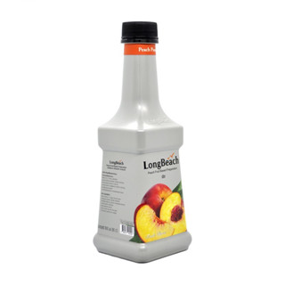 LongBeach Peach Puree ลองบีชเพียวเร่พีช 900ml.