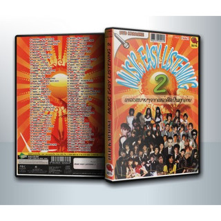 [ DVD Karaoke มีปก+สกรีนแผ่น-ไม่มีกล่อง ] MUSIC EASY LISTENING 2 เพลงสบายๆจากเหล่าศิลปินค่าย ( 1 DVD )