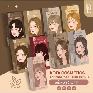 KOTA Color Cream โคตะ ครีมเปลี่ยนสีผม ออแกนิค [13 เฉดสี] [100 ml.]