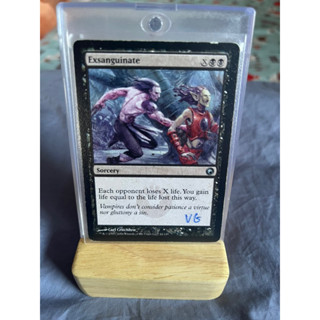 การ์ด MTG Exsanguinate Black EDH Commander Magic the gathering รุ่น SOM สภาพ Vg