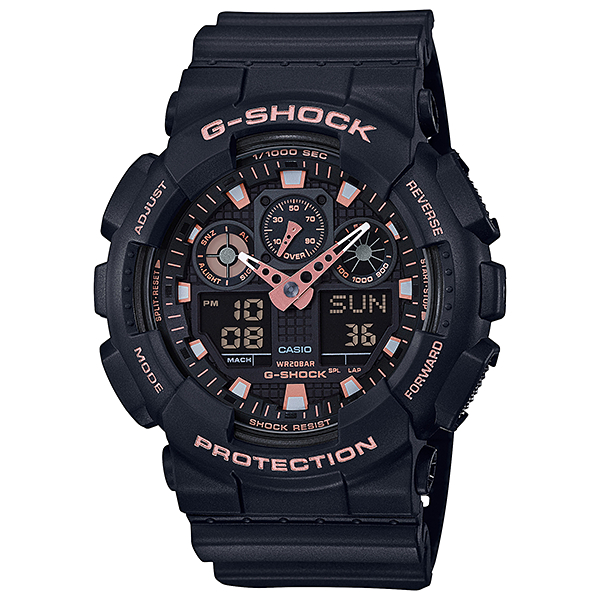 [ของแท้] Casio G-Shock นาฬิกาข้อมือ รุ่น GA-100GBX-1A4DR  ของแท้ รับประกันศูนย์ CMG 1 ปี