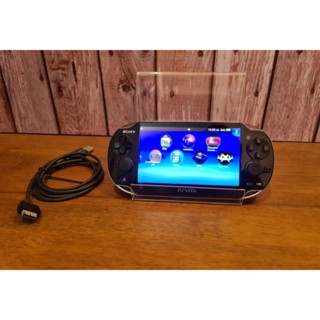 PS VITAรุ่น1000 สีดำ เมม32gbแปลงสายมืดแล้ว ลงเกมไว้เต็มความจุ