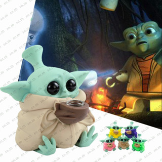 บ้องเบบี้โยดา บ้องซิลิโคน ขนาด 13 ซม. บ้องน่ารักๆ pipe yoda โมเดลฟิกเกอร์ โมเดลฟิกเกอร์แมนดาลอเรีย