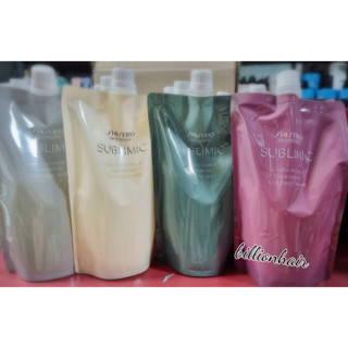 Shiseido sublimic shampoo / treatment refill 450g ระบุสูตรก่อนสั่งนะคะ