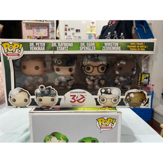 Funko POP !  Movie Funko Pop Ghostbusters 4 Pack 30th Anniversary 2014 SDCC Exclusive Marshmallow  | ฟันโก๊ะ ป๊อบ