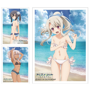 Sleeve Movie Fate/kaleid liner Prima☆Illya Licht - Namae no Nai Shoujo : Illya, Miyu, Kuro Swimsuit ver.  - ซองใส่การ์ด