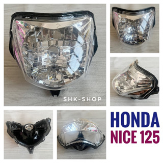 ชุดไฟหน้า  HONDA NICE 125  , ฮอนด้า ไนซ์ 125 2011-065-ZS   ไฟหน้า มอเตอร์ไซค์