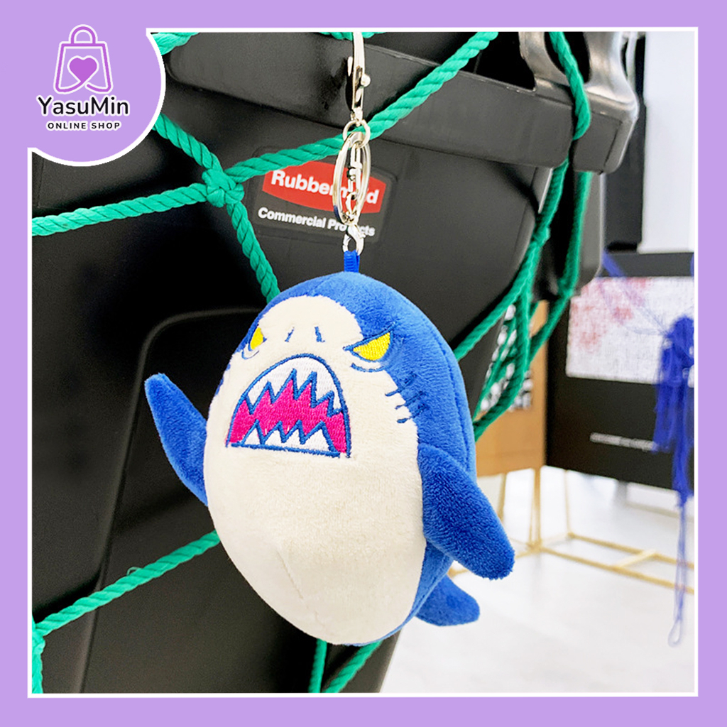 (พร้อมส่ง)🦈Shark Keychain พวงกุญแจปลาฉลาม ห้อยกระเป๋า นุ่มนิ่ม