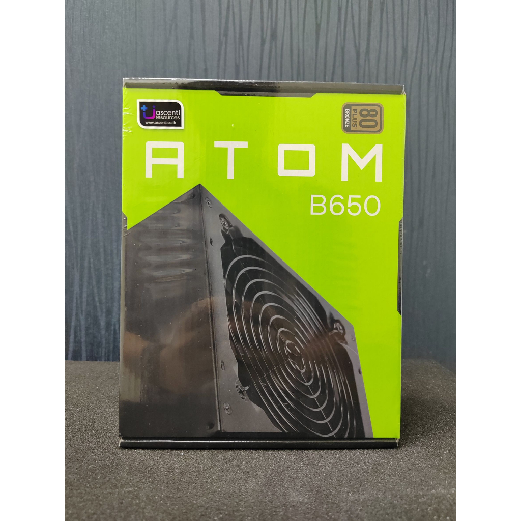 PSU ANTEC ATOM B650 650W. 80+ BRONZE ของใหม่ มือหนึ่ง มีประกันศูนย์