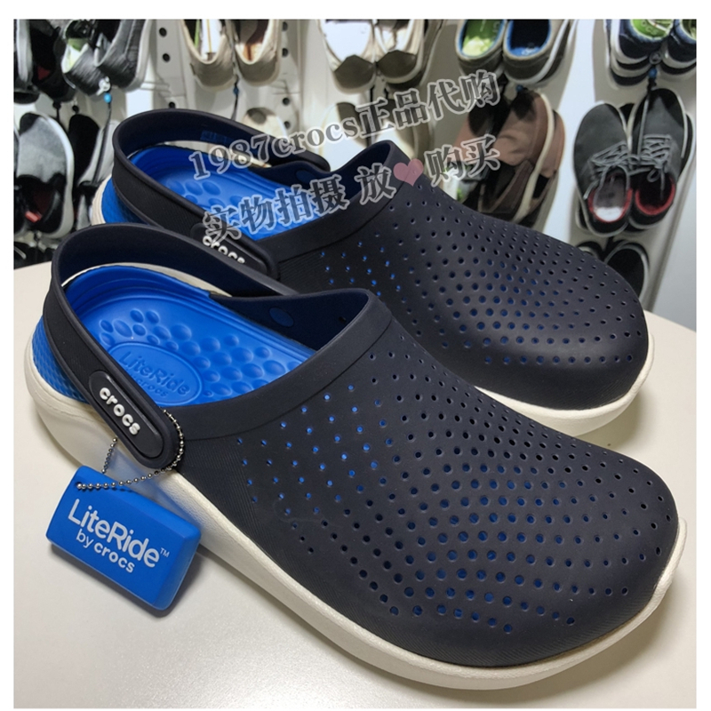 Crocs LiteRide Clog งานนอก ถูกกว่า shop สินค้านุ่ม ใส่สบาย สีสวย มีไซส์ 36-45 ได้ทั้งผู้หญิง ผู้ชาย