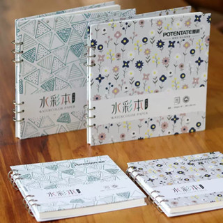 Potentate watercolor book สมุดสีน้ำกระดาษ cotton 20 แผ่น 300g