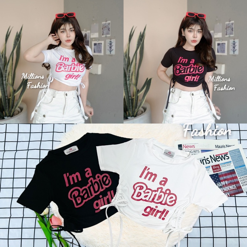 mnv_shop เสื้อยืดแขนสั้น เข้ารูป พิมพ์ลายตัวอักษร เข้ากับทุกการแต่งกาย สไตล์เรโทร สําหรับผู้หญิง