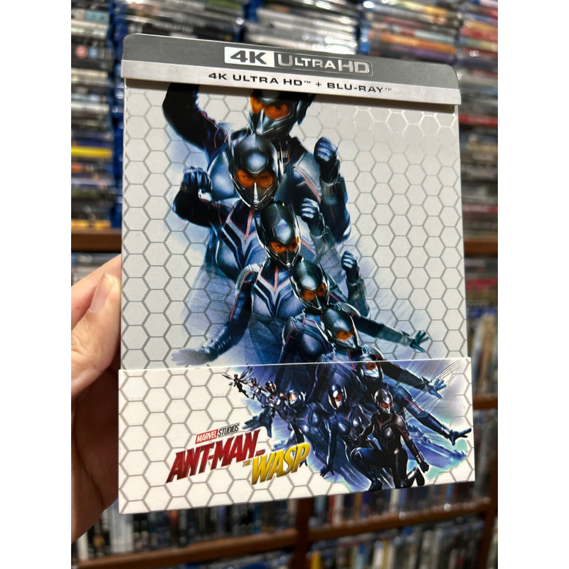 Ant-Man The Wasp : 4k+Blu-ray Steelbook มีเสียงไทย มีบรรยายไทย