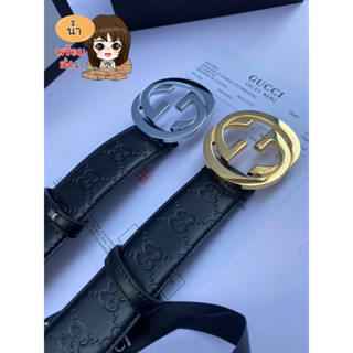 เข็มขัดผู้ชาย พร้อมส่ง 💯💯แบบหนังปั้ม GUCCI 🔰🔰Hi-end