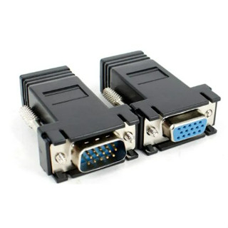 ตัวแปลง VGA Extender to LAN ระยะ 100 ฟุต (ประมาณ 33 เมตร)