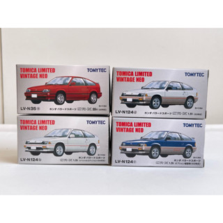 TOMYTEC Tomica Limited Vintage NEO Honda Ballade CR-X LV-N35e , LV-N124a , LV-N124bโทมิก้ารถเหล็ก ขนาด1:64