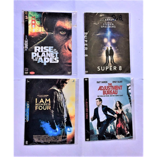 DVD หนัง Rise of the Planet of the Apes / Super 8 / I Am Number 4 / The Adjustment Bureau [ไม่แท้ แผ่นปั๊มจากมาสเตอร์]