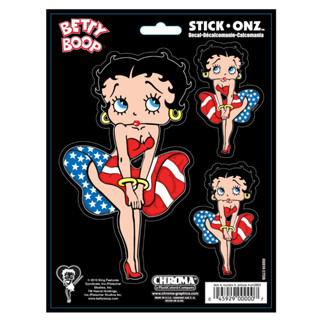 STICK ONZ Decal (Sticker) Betty Boop - Devil/Angel