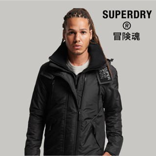 เสื้อกันหนาว Superdry Mountain SD Windcheater Jacket - Black รุ่นใหม่ล่าสุด ของแท้ พร้อมส่ง