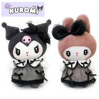 ตุ๊กตา คุโรมิ &amp; มายเมโลดี้ ลูกไม้สีดำ / Kuromi &amp; My Melody 12 นิ้ว / 16 นิ้ว