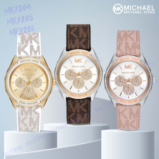 นาฬิกา MICHAEL KORS นาฬิกาข้อมือผู้หญิง แบรนด์เนมของแท้ รุ่น MK7205 MK7206 นาฬิกาข้อมือ MICHAEL KORS นาฬิกากันน้ำ