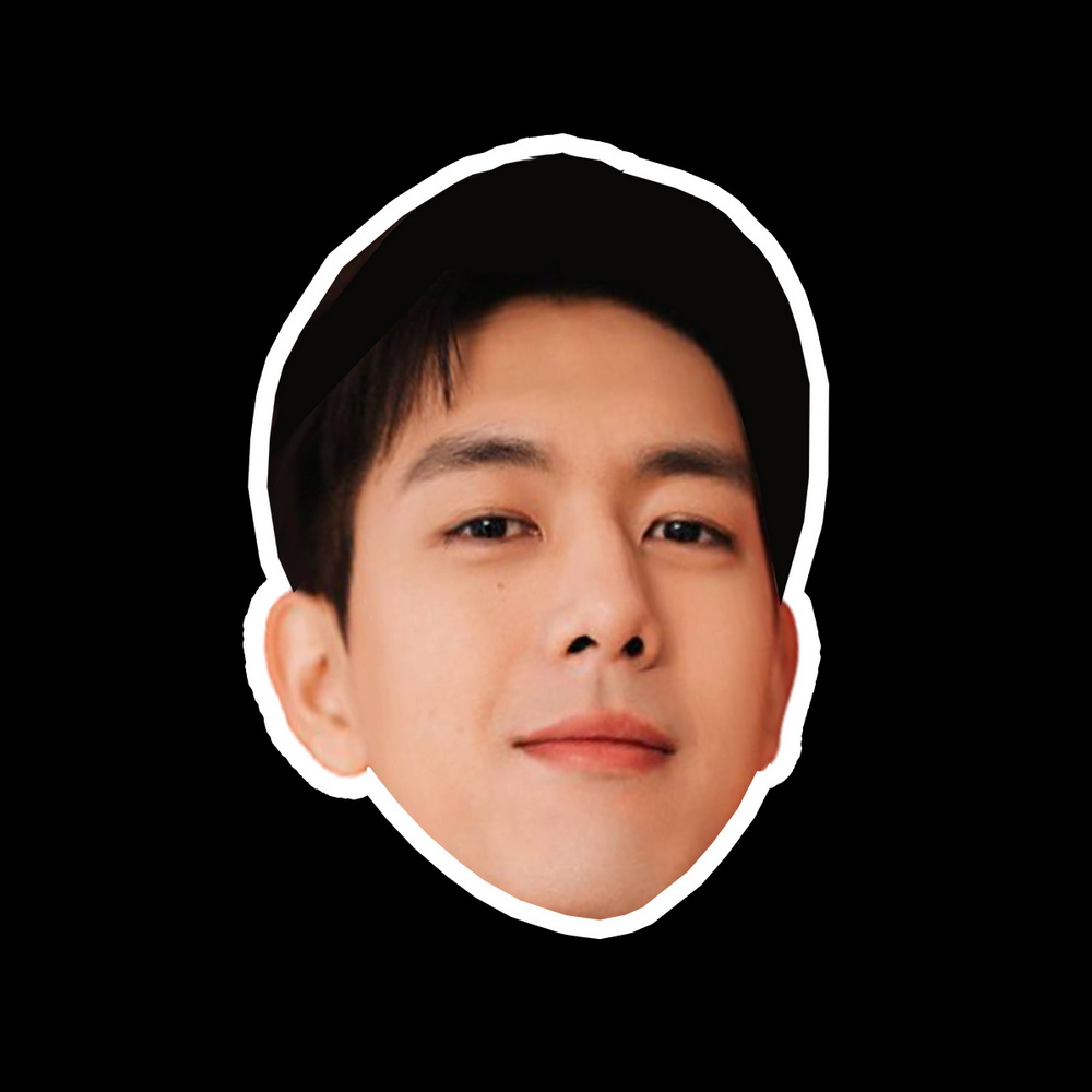 สติ๊กเกอร์กันน้ำ สติ๊กเกอร์ติดรถ แม่เหล็กติดตู้เย็น ไดคัทหน้าคน สัตว์เลี้ยง DCUT251 หลี่เซี่ยน Lixia