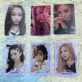 [พร้อมส่ง] การ์ด aespa Trading Card Set - Girls Ver.2 Karina Giselle Winter Ningning คาริน่า จีเซล วินเทอร์ หนิงหนิง