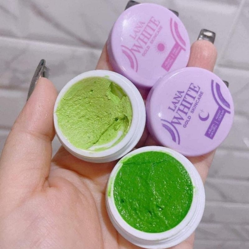 ครีมลาน่าไวท์ LANA White ครีมกลางวัน+ครีมกลางคืน