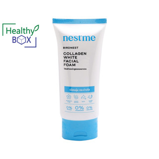 PRIMANEST Nestme Collagen White Foam 50g. ทำความสะอาดผิวหน้า