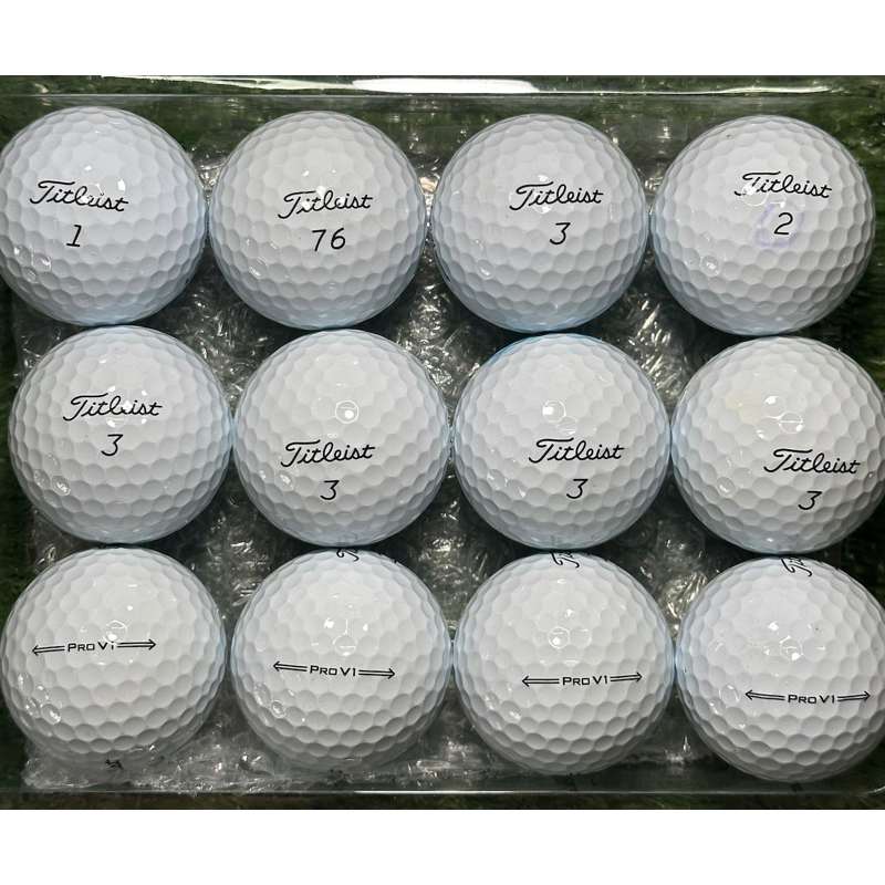 ลูกกอล์ฟ Titleist Pro V1 /Prov1X AVX มือสอง เกรด A B C ราคาตามสภาพ
