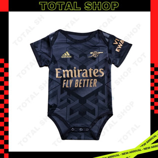 Arsenal Babysuit ชุดบอลเด็กทารก 2022/23 ชุดบอลเด็กเล็ก ชุดบอลเด็กแรกเกิดอาร์เซนอล Babysuit