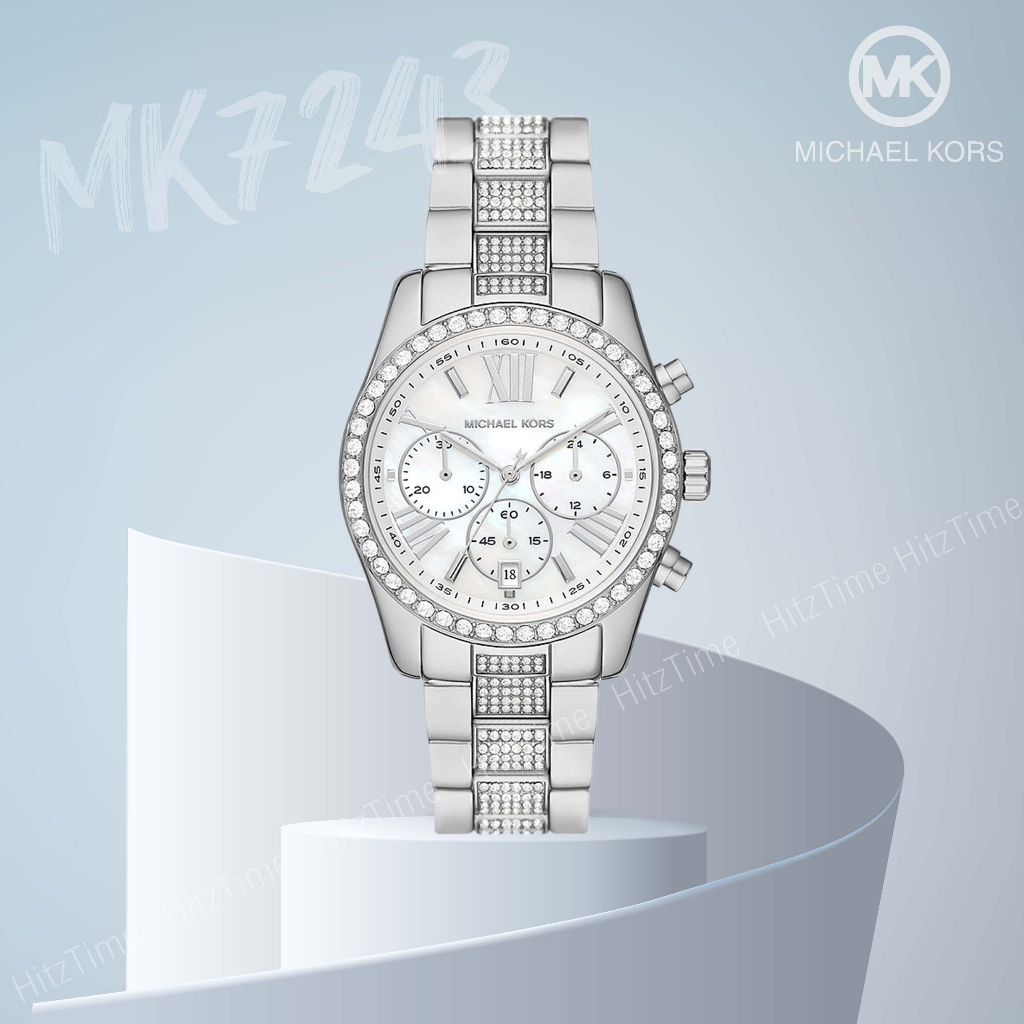 นาฬิกา MICHAEL KORS นาฬิกาข้อมือผู้หญิง แบรนด์เนมของแท้ รุ่นMK7243 นาฬิกาข้อมือ MICHAEL KORS นาฬิกากันน้ำ