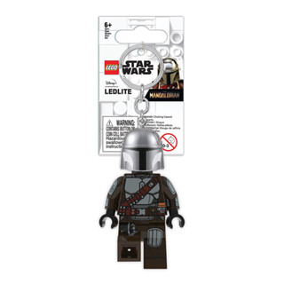 LEGO พวงกุญแจ ไฟฉาย เลโก้ มินิฟิกเกอร์ สตาร์วอร์ส Star Wars The Mandalorian 2 Key Light ลิขสิทธิ์แท้