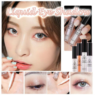 Liquid Eyeshadow อายแชโดว์กริตเตอร์แบบแท่ง เนื้อเจล อายแชโดว์ลิควิด ประกายมุก แมตต์ ติดทน กันน้ำ สีชัด ติดทนนาน ชิมเมอร์