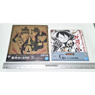 [ลิขสิทธิ์แท้] Shikishi ลูฟี่ ลาย One Piece