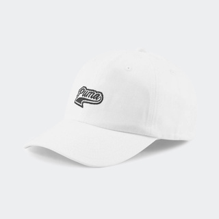 PUMA หมวกรุ่น Script Logo Cap Puma White/ 02403202