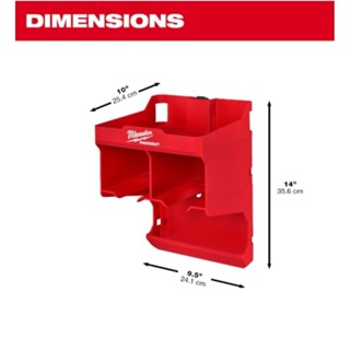 Milwaukee​ PACKOUT​ชั้น​วางเครื่อง​มือ​ 48-22-8343