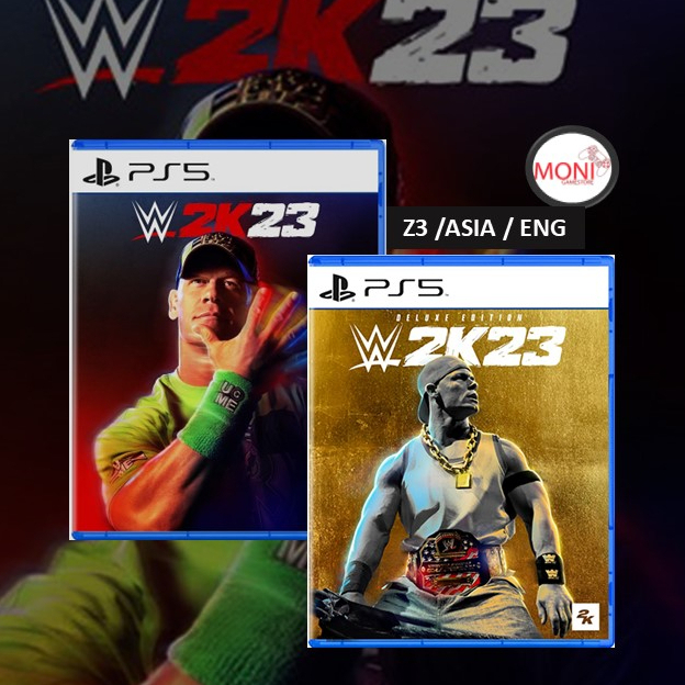Pre Order (วางจำหน่าย 14 และ 17 มีนาคม 2023) WWE 2K23 มี Standard และ