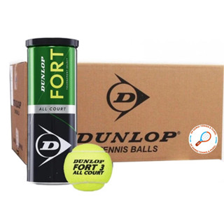 ลูกเทนนิส บอลเทนนิส Tennis Balls Dunlop Fort All Court (24 cans) ของแท้ พร้อมส่ง