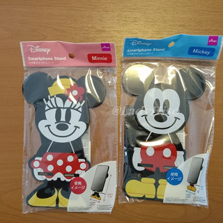 💕Daiso💕ที่วางมือถือ แบบตั้งโต๊ะ ที่วางโทรศัพท์ ลายมิกกี้  มินนี่ Mickey Minnie แท่นวางมือถือ พับเก็บได้