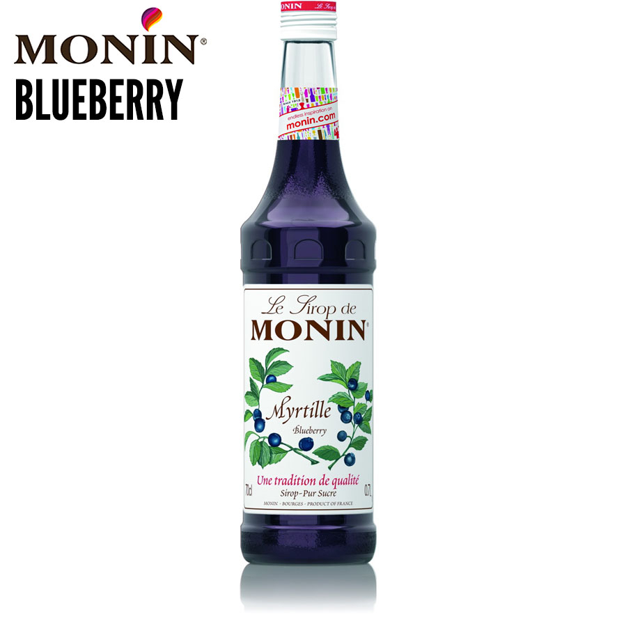 โมนิน ไซรัป Blueberry (Monin Syrup Blueberry) 700 ml.