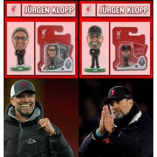 โมเดลนักฟุตบอล SoccerStarz ลิขสิทธิ์แท้จากสโมสร Liverpool - Jurgen Klopp รุ่นปี 2021 และ 2023