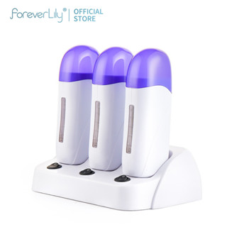 Foreverlily แท่นอุ่นแว็กซ์พร้อมฐาน เครื่องอุ่นแว็กซ์ เครื่องอุ่นแว็กซ์กำจัดขน Wax Wax machine เครื่องทําความร้อนแว็กซ์ แบบพกพา