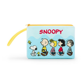 Snoopy ลิขสิทธิ์แท้ กระเป๋าเครื่องสำอาง Snoopy : Blue